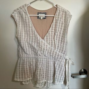 Anthropologie Wrap Tank